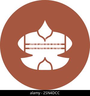 Kite Vector Icon Design Illustration Stock Vector