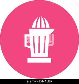 Citrus juicer Vector Icon Design Illustration Stock Vector