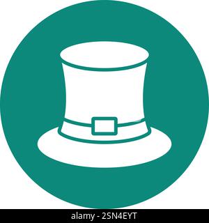 Magic hat Vector Icon Design Illustration Stock Vector