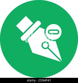 Delete anchor Vector Icon Design Illustration Stock Vector