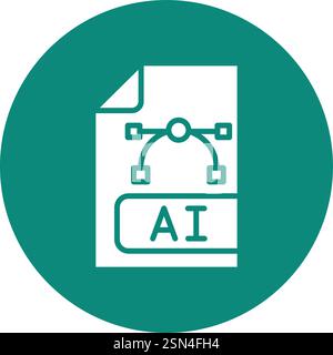 Ai file Vector Icon Design Illustration Stock Vector