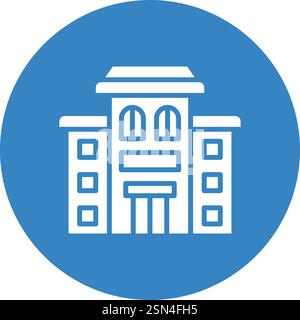 Hotel Vector Icon Design Illustration Stock Vector