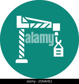 Construction Vector Icon Design Illustration Stock Vector