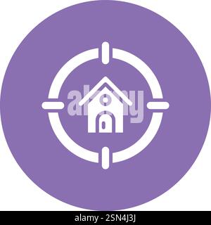 Target Vector Icon Design Illustration Stock Vector