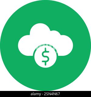 Coin Vector Icon Design Illustration Stock Vector
