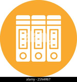 Folder Vector Icon Design Illustration Stock Vector