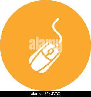 Mouse Vector Icon Design Illustration Stock Vector