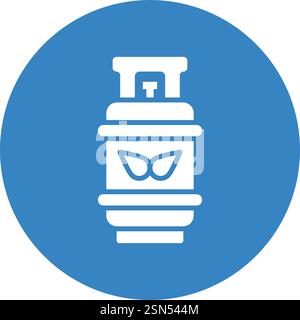 Gas Vector Icon Design Illustration Stock Vector