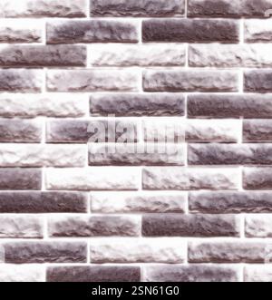 Decorative stone brick wall forming modern seamless pattern Stock Photo