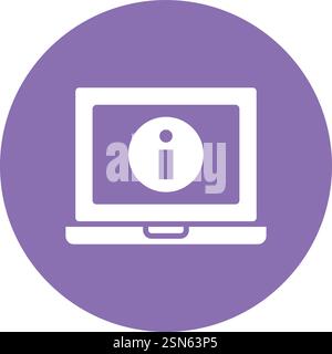 Information Vector Icon Design Illustration Stock Vector