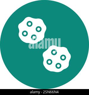 Rock Vector Icon Design Illustration Stock Vector