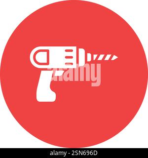 Drill Vector Icon Design Illustration Stock Vector