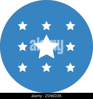 Star Vector Icon Design Illustration Stock Vector