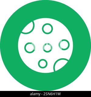 Moon phase Vector Icon Design Illustration Stock Vector
