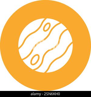 Uranus Vector Icon Design Illustration Stock Vector