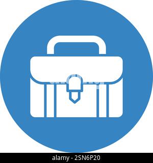 Briefcase Vector Icon Design Illustration Stock Vector