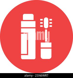 Mascara Vector Icon Design Illustration Stock Vector