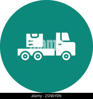 Parcel Vector Icon Design Illustration Stock Vector