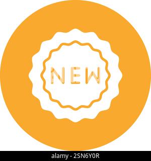 New Vector Icon Design Illustration Stock Vector