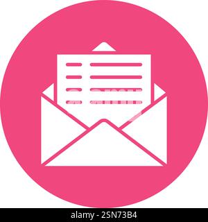 Mailing Vector Icon Design Illustration Stock Vector
