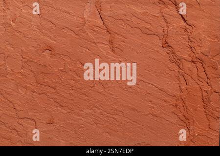 Red sandstone texture. Beautiful stone structure Stock Photo