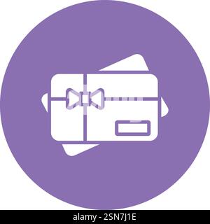 Gift card Vector Icon Design Illustration Stock Vector