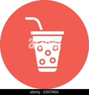 Soda Vector Icon Design Illustration Stock Vector