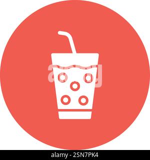 Drink Vector Icon Design Illustration Stock Vector