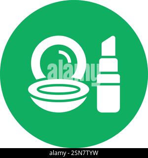 Makeup Vector Icon Design Illustration Stock Vector