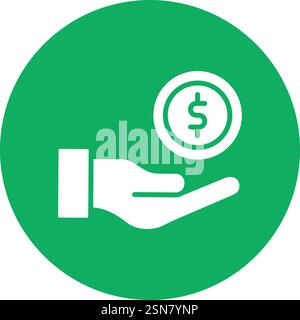 Donation Vector Icon Design Illustration Stock Vector