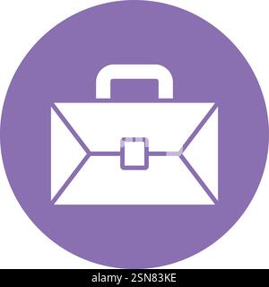 Briefcase Vector Icon Design Illustration Stock Vector