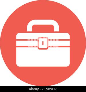 Makeup kit Vector Icon Design Illustration Stock Vector
