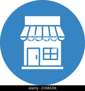 Beauty salon Vector Icon Design Illustration Stock Vector
