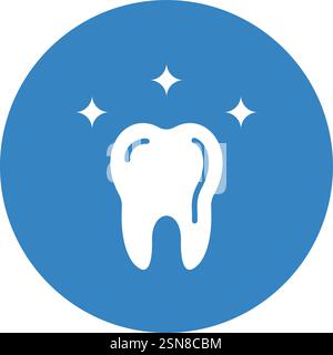 Teeth Vector Icon Design Illustration Stock Vector