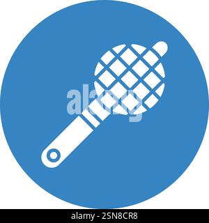Tea Strainer Vector Icon Design Illustration Stock Vector
