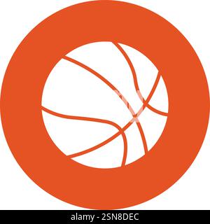 Basketball Vector Icon Design Illustration Stock Vector