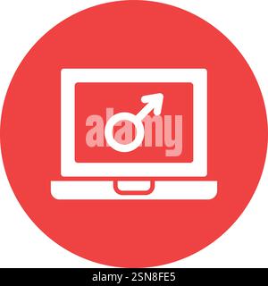 Male Vector Icon Design Illustration Stock Vector