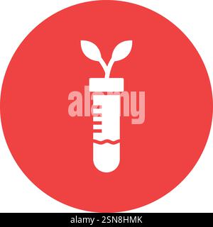Botany Vector Icon Design Illustration Stock Vector