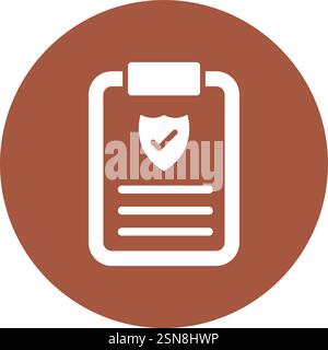 Coverage Vector Icon Design Illustration Stock Vector
