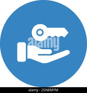 Keys Vector Icon Design Illustration Stock Vector