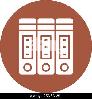 Business folder Vector Icon Design Illustration Stock Vector