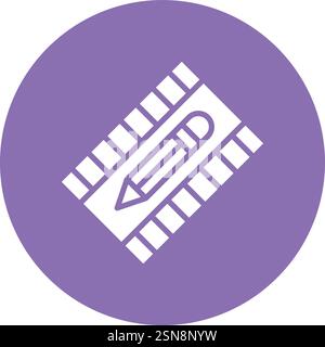 Film editing Vector Icon Design Illustration Stock Vector
