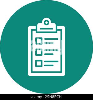 Check list Vector Icon Design Illustration Stock Vector