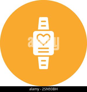 Smart Watch Vector Icon Design Illustration Stock Vector
