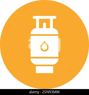 Camping gas Vector Icon Design Illustration Stock Vector