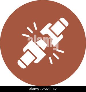 Seat belt Vector Icon Design Illustration Stock Vector