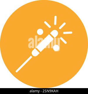 Bengal Light Vector Icon Design Illustration Stock Vector