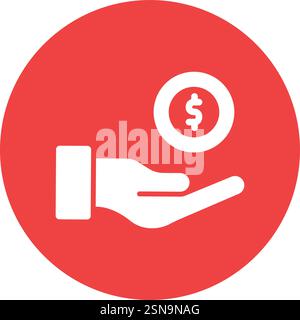 Bonus Vector Icon Design Illustration Stock Vector