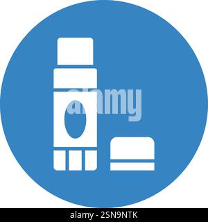 Glue Stick Vector Icon Design Illustration Stock Vector