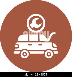 car repair Vector Icon Design Illustration Stock Vector